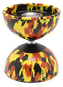 Mister Babache 0728 Diabolo Harlekin, mittelgroß, Schwarz/Rot/Gelb, No Size