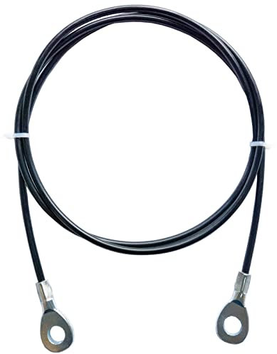 Mi Metty Fitness Pulley Cable,Adjustable Home Gym Cable Pulley System Replacement Fitness Cable for Pulley Machine Accessories，Thick 5mm Heavy Duty Pulley Cable for Home Gym (A-Cable, 1.5M/(59in)