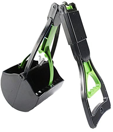 Voihamy Pelle À Caca pour Chiens | Pelles Ramasse-crottes pour Chiens | Pelle À Caca pour Compagnie | Chien Pooper Scooper | Pelle À Crottes Portative | Pelle À Caca Pliable avec Poignée Facile Tirer