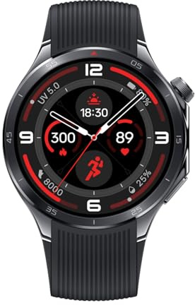 OnePlus Watch 3 with 22mm Watchband, 1.5 LTPO Display, Quick Charging 120 Hour Battery Life, 100 Sports Modes, Dual Frequency GPS(L1&L5) Tracking, 60 Second Health Check In, Obsidian Titanium