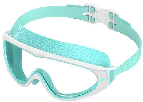 Ambienden Gafas Natacion Hombre Para Adultos, Montura Grande, Antivaho, ProteccióN UV, Lentes HD | Gafas Natacion Mujer Unisex Ideales Para Buceo Y Deportes AcuáTicos Al Aire Libre-GW