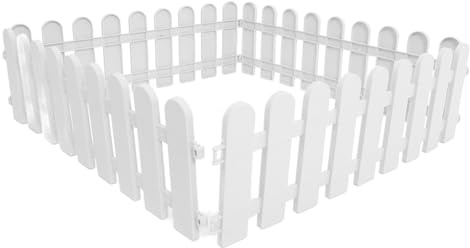 Homoyoyo Clôture à Tortues en Plastique 4pcs, Enclos Extérieur pour Tortoise Facile à Installer, Parc Sécurisé pour Animaux de Compagnie en Plein Air