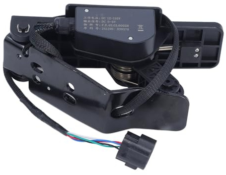 Domary Universal Gaspedal DC0-5V Utgång Hall Typ Elektronisk Gaspedal DC12- med Känslig Kontroll och Snabb Respons för Gaffeltruckens Hastighetsriktning