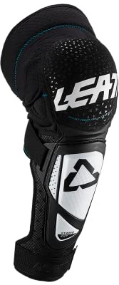 Leatt Kneiprotektoren 3DF Hybrid EXT Weiss-Schwarz