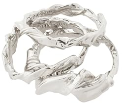 PILGRIM STORM recycelte Ringe, 3-in-1-Set (Silber)