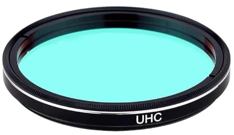 Verbessern Sie Die Sichtbarkeit Von Objekten Tiefen Universum Mit Einem 2-Zoll UHC Filter Für Teleskope Für Klare Ansichten. Doppelseitige Feinpolitur Zur Reduzierung Der Lichtverschmutzung