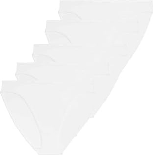 Marks & Spencer Culottes Échancrées Femme Lot de 5, Coton et Modal