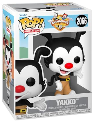 Funko Pop! Animation: Animaniacs – Yakko – vinyl samlarfigur – presentidé – officiella handelsvaror – leksak för barn och vuxna – tecknad serie/animeringsfans – modellfigur för samlare