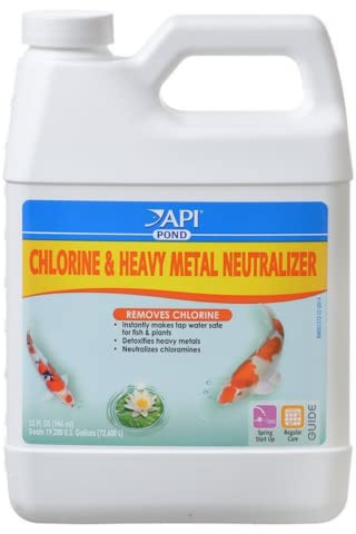 (2 Pack) Mars Fishcare Pondcare Chlorine and Heavy Metal Neutralizer 32 Ounce