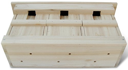 Festnight Maison pour Oiseaux Nichoir pour moineaux 44 x 155 x 215 cm