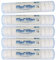 Wysi Multi-Purpose Expandable Wipes and to Go Travel Tubes, Just Add Water - 5 Tube Pack