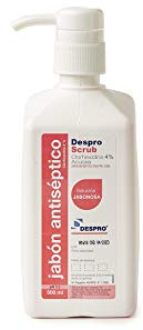 DESPRO SCRUB JABON DESINFECTANTE 500ML VALVULA