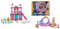 Enchantimals HCG59 - Royals Ballzauber Schloss ca. 66 cm groß , 19 Teile & GYJ16 - Spielset Rollende Kutsche für Prinzessinnen 20,5 cm