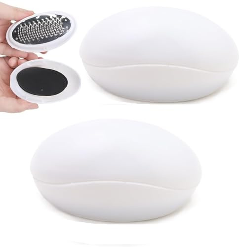Egg Shape Foot Grinder - 2Pcs Hard Skin Remover for Feet - Foot Grinder Callus Remover - Pedicure Tools for Foot Care, Foot Scrubber for Smooth Feet