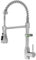 RUN HELIX Miscelatore Cucina, Rubinetto Lavello Cucina, Acciaio Inox Ad Alta Pressione Orientabile a 360°Monocomando, Acciaio Inossidabile