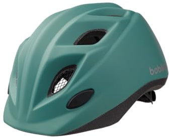 Bobike 8741700004 Casco de Bebé XXS 44–48 Cm para Bebé de 9 Meses a 2 Años, Casco Infantil Unisex, Casco de Bebé con 10 Ventilaciones, Casco de Bicicleta para Bebé Ligero, Ajustable, Menta Mate