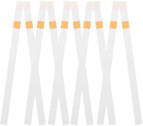 GATHINESS 10piezas Kit Tiras Reactivas para Prueba de Plomo Agua y Cosméticos Test de Metales Pesados Rápido y Fácil Papel para Control Calidad de Agua Potable y Cuidado Piel Casa