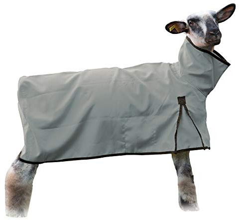 Weaver Leather Livestock Sheep Blanket, Mesh Butt, Extra-Small, Gray
