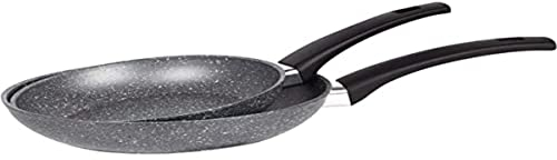 San Ignacio Juego de sartenes (20/24 cm) Root de Aluminio Forjado aptas para induccion en Color Gris