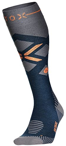STOX Energy Socks Skisocken Damen, Kompressionsstrümpfe, Merino Socken, Ski und Snowboard Thermosocken, Compression Socks Women, Thermo Socken