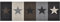 vidaXL Küchenteppich Waschbar Sterne 60x300 cm