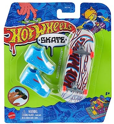 Hot Wheels Skateboardfahrzeug 3D Spielzeug für Kinder ab 5 Jahren