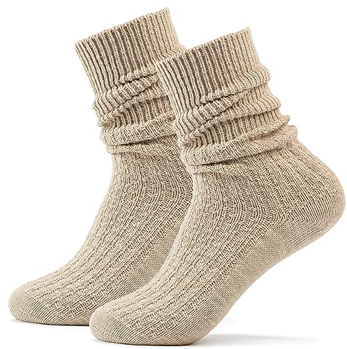 Stockerpoint Herren Kurze Trachtensocken 1er Pack (Modell: OC-Ludwig) Natur 43-46