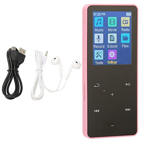 Lettore musicale, 8 GB di memoria multifunzionale, lettore MP3 MP4, 300 MAh Batteria, 5.0, riduzione del rumore, leggero, sport (#5)