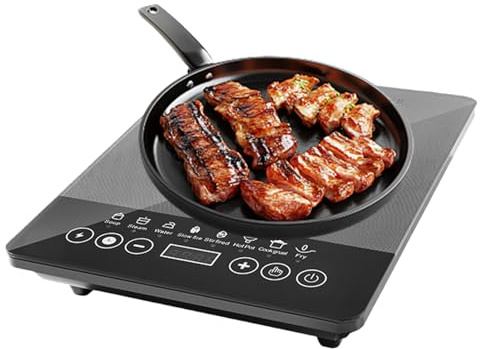 Placa de Inducción Portátil,Placa de Inducción Portátil 110V-220V - Electrodoméstico para Cocina Casa Oficina Exterior Viaje