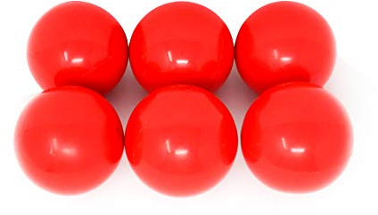 Trademark Innovations gewichtete Übungsbälle für Baseball/Softball-Training, 6 Stück