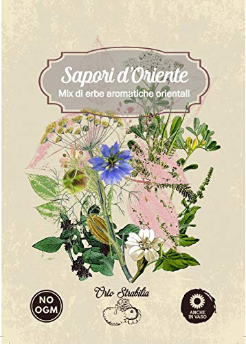 sapori d'oriente,mix erbe aromatiche orientali,semi rari,semi strani,orto strabilia