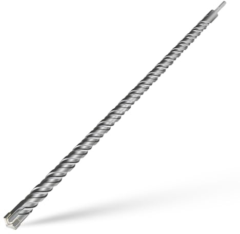 CSOOM SDS-plus borr, 25 x 800 mm, professionell betongborr, perfekt för borrning i sten, betong, natursten, tegelvägg