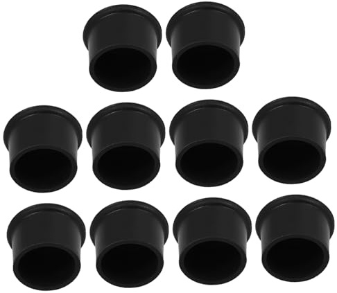 FUNOMOCYA 10st Silikonkorkar För Vin Och Öl Återanvändbara Och Täta Flasklock Håller Drycker Fräscha Passar Olika Flaskhalsstorlekar Elegant Design För Hemmet