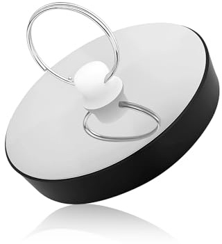 Tappi Da Doccia in Acciaio Inox,Tappo Universale Per Doccia E Lavandino,Tappo Gommato Resistente Per La Doccia,Chiusura Di Scarico Di Alta Qualità