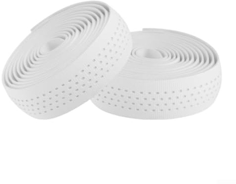 Landsvägscykeltejp anti-vibration silikon EVA-kudde för cykelstyre - svettbeständigt halkfritt grepp 210 x 3 cm (brun)