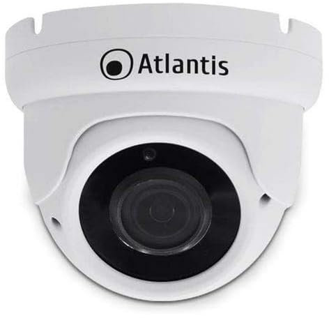 Videocamera Atlantis Ultraplex A11-UX826A-DP Ip Poe Dome 3MP 1920x1080 H.264/h.265 20/25fps 1/2.9 Cmos Ir 14 Led 18mt