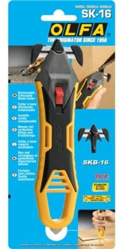 OLFA-SK-16-Cutter seguridad cuchilla oculta int.