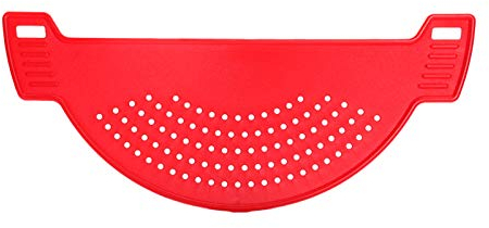 Bodhi2000 - Tagliere a mezzaluna, utilizzabile per lavare verdure, lavare riso, filtro zuppa rossa