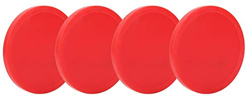 Palet Air Hockey,Palet Air Hockey,Poussoirs De Hockey sur Air,4 Pièces De Rondelles De Hockey sur G en Plastique Remplaçables pour Équipement De Jeu De Tables (Grand (82 Mm))