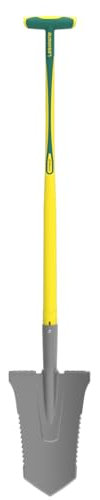 Leborgne, Louchet Transplantation Duopro, Outil de Jardinage 33 cm avec Manche béquille Novagrip, idéal pour Le Jardinage, Parfait pour Les Professionnels et Amateurs