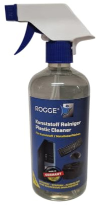 ROGGE 500ml Kunststoffreiniger PC, Maus, Tastaturn, Drucker usw. Sanfter Oberflächenreiniger ohne Alkohol, speziell entwickelt für die tägliche Reinigung von PC Gehäusen und Peripheriegeräten