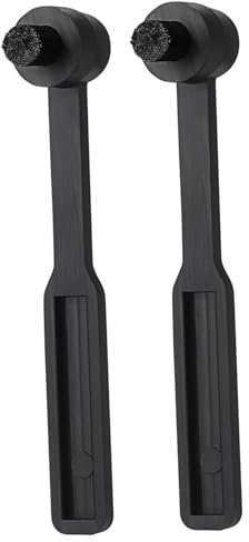 FUNOMOCYA Spazzola Per La Pulizia Dello Stilo e Kit Pulitore Per Puntine Dischi in Vinile, 2 Pezzi, Nylon Delicato, Compatto e Resistente, Per Giradischi e Dispositivi Audio Portatili