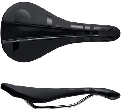 Fabric Line Race Team Shallow Bicycle Saddle - Titanium Rod - Comfortable Bicycle Saddle - 142mm x 282mm