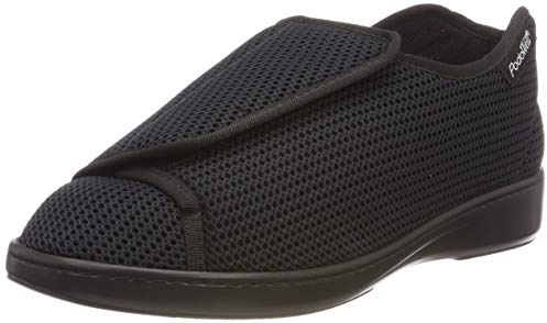 Podowell Abita, Unisex Abita, Scarpa da camera, Nero, 44 EU