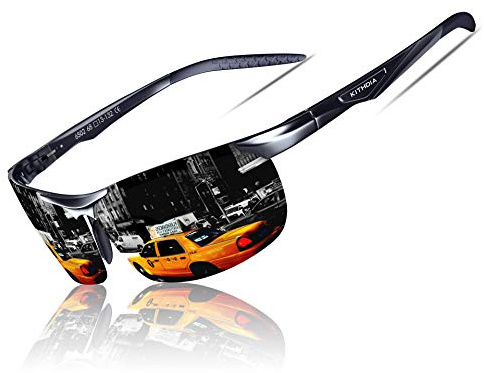 KITHDIA Gafas de Sol Hombre Polarizadas Gafas de Sol Polarizadas Hombre Para Conducir S6502