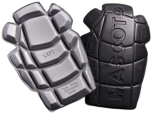 Mascot 20118-915-0988 Complete Geringes Gewicht Knieschutz, Long, En 14404, Typ 2, Leistungsstufe 1, Schwarz/Hellgrau, ONE Größe