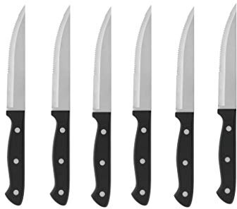 Brandani 52014 Coltello Bistecca Set 6pz Inox