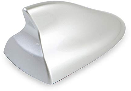 Ramble- Autoantenne Kfz Auto Haifischflosse Antenne für AM & FM Empfang Dachantenne mit Radioantenne für Mitsubishi Outlander,ASX,Grandis,Colt,Mirage (Stärken Stil, Silber)