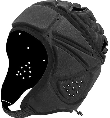 RPGOKO Flag Football Helmet 7v7 Soft Padded Headgear Rugby Headguards Shell Youth Kids Adults