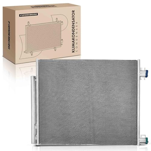 Frankberg Condenseur Climatisation Compatible avec Qashqai II J11 J11 2013-Aujourd'hui X-Trail T32 2014-Aujourd'hui Espace V JR 2015-Aujourd'hui Kadjar HA HL 2015-Aujourd'hui Remplacer# 921004BE0A